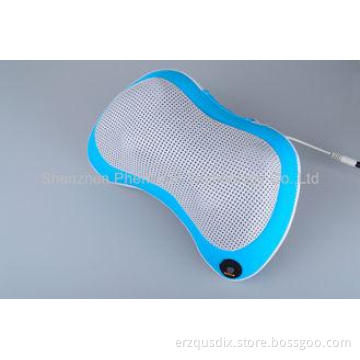 Gliding  Shiatsu Kneading Heat Neck Massage Pillow , Chair